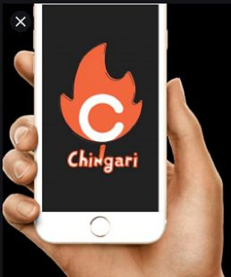 Chingari app logo. Credits: File Photo