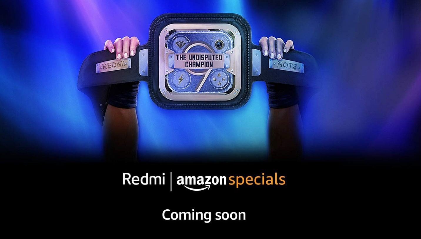 Xiaomi teaser hints at Redmi Note 9 launch in India. Picture credit: Amazon India