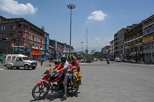 Srinagar. Credit: AFP