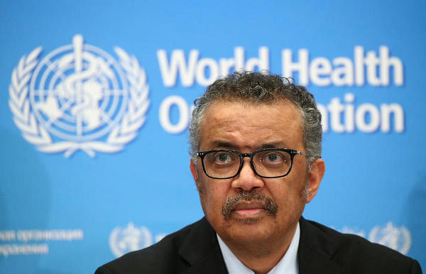 WHO Chief Tedros Adhanom Ghebreyesus. Credit: Reuters