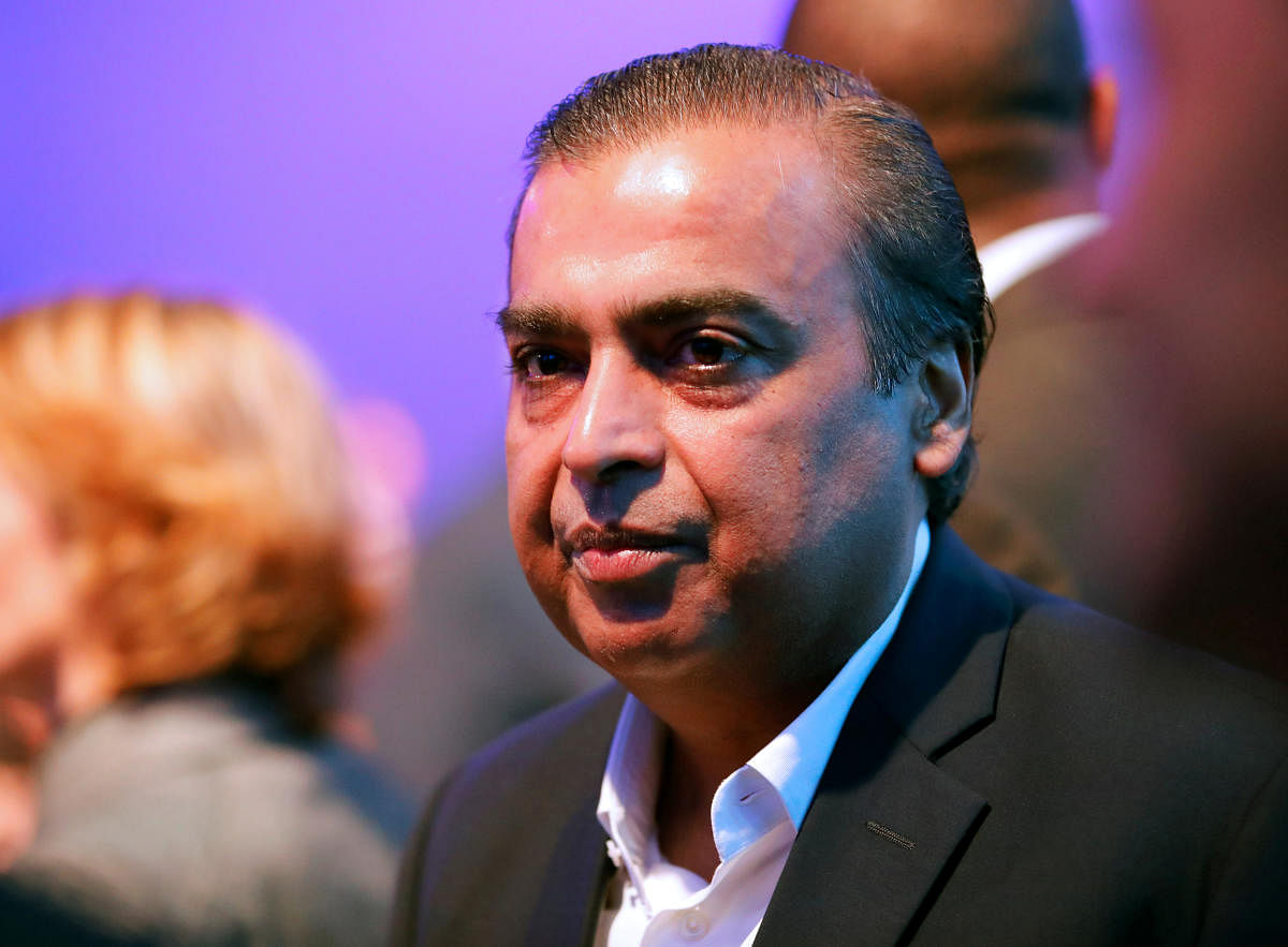 Mukesh Ambani, chairman and managing director of Reliance Industries. Credit: Reuters