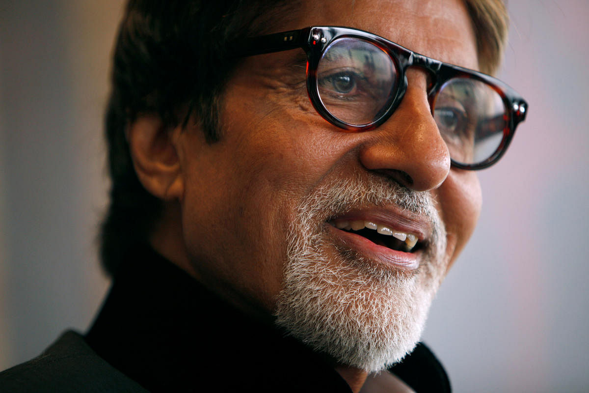 Indian veteran actor Amitabh Bachchan. Credit: Reuters Photo