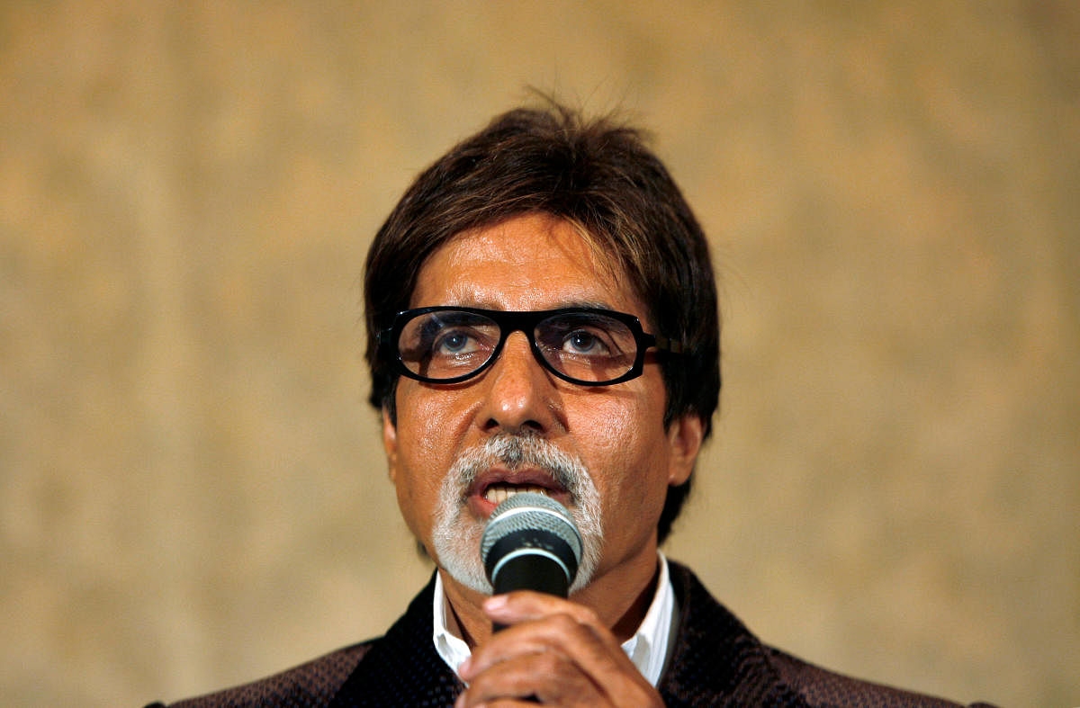 Bollywood actor Amitabh Bachchan. Credit: Reuters