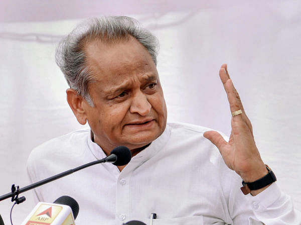 Ashok Gehlot. File photo