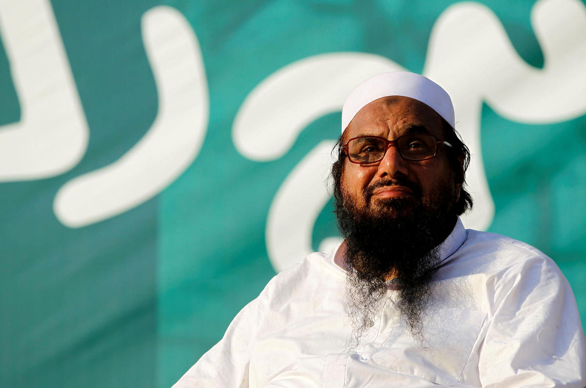 Hafiz Muhammad Saeed, chief of the banned Islamic charity Jamaat-ud-Dawa. File Photo. Credit: Reuters