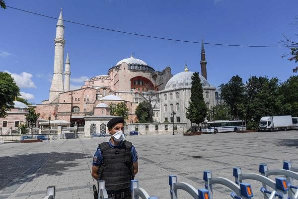 Hagia Sophia. Credit: AFP