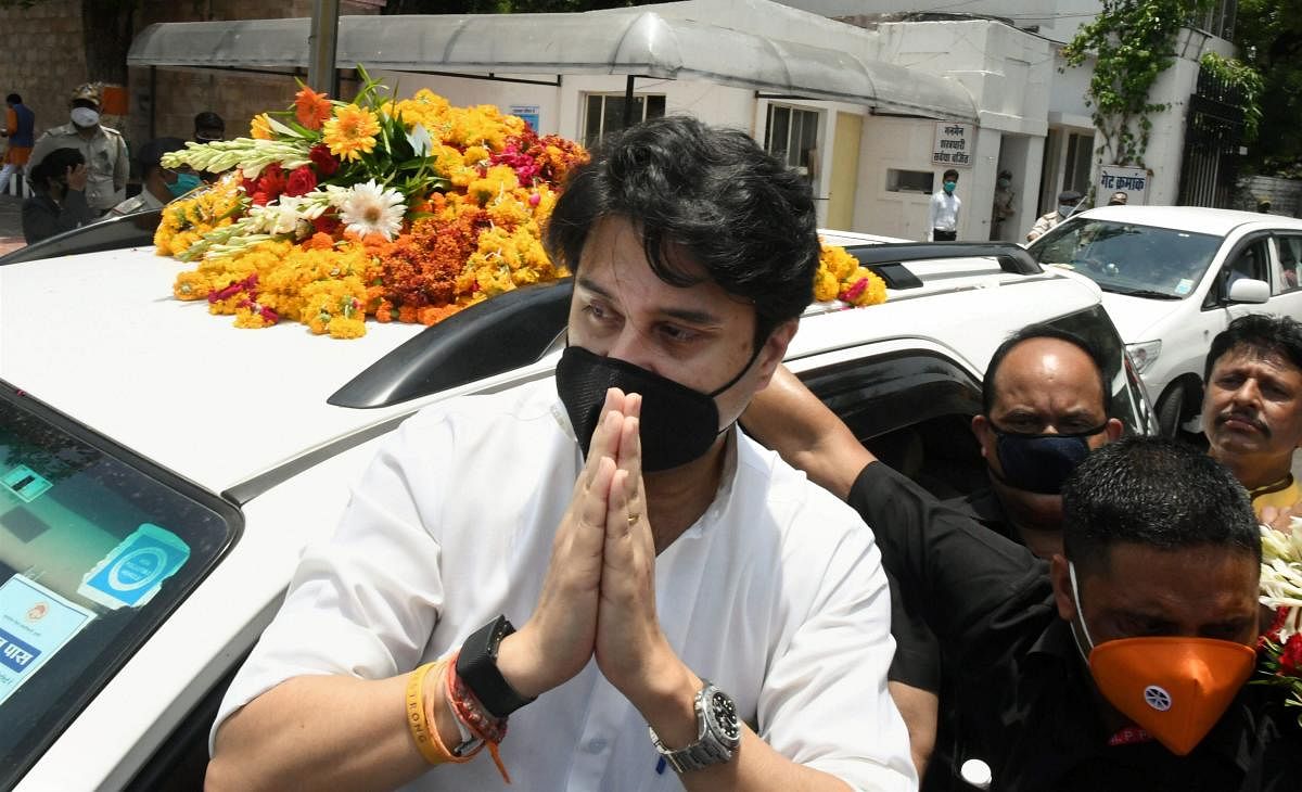  Jyotiraditya Scindia (PTI Photo)