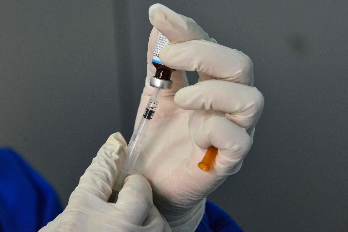 A vial of BCG vaccine. Credit: AFP/File