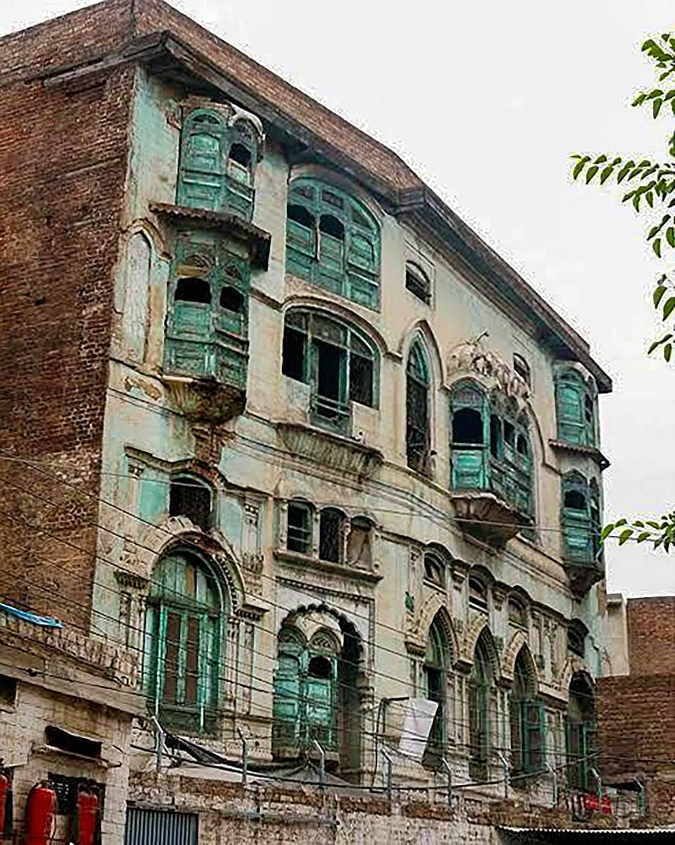  A view of historic ancestral home of late Bollywood actor Rishi Kapoor that has faced demolition threat (PTI Photo)