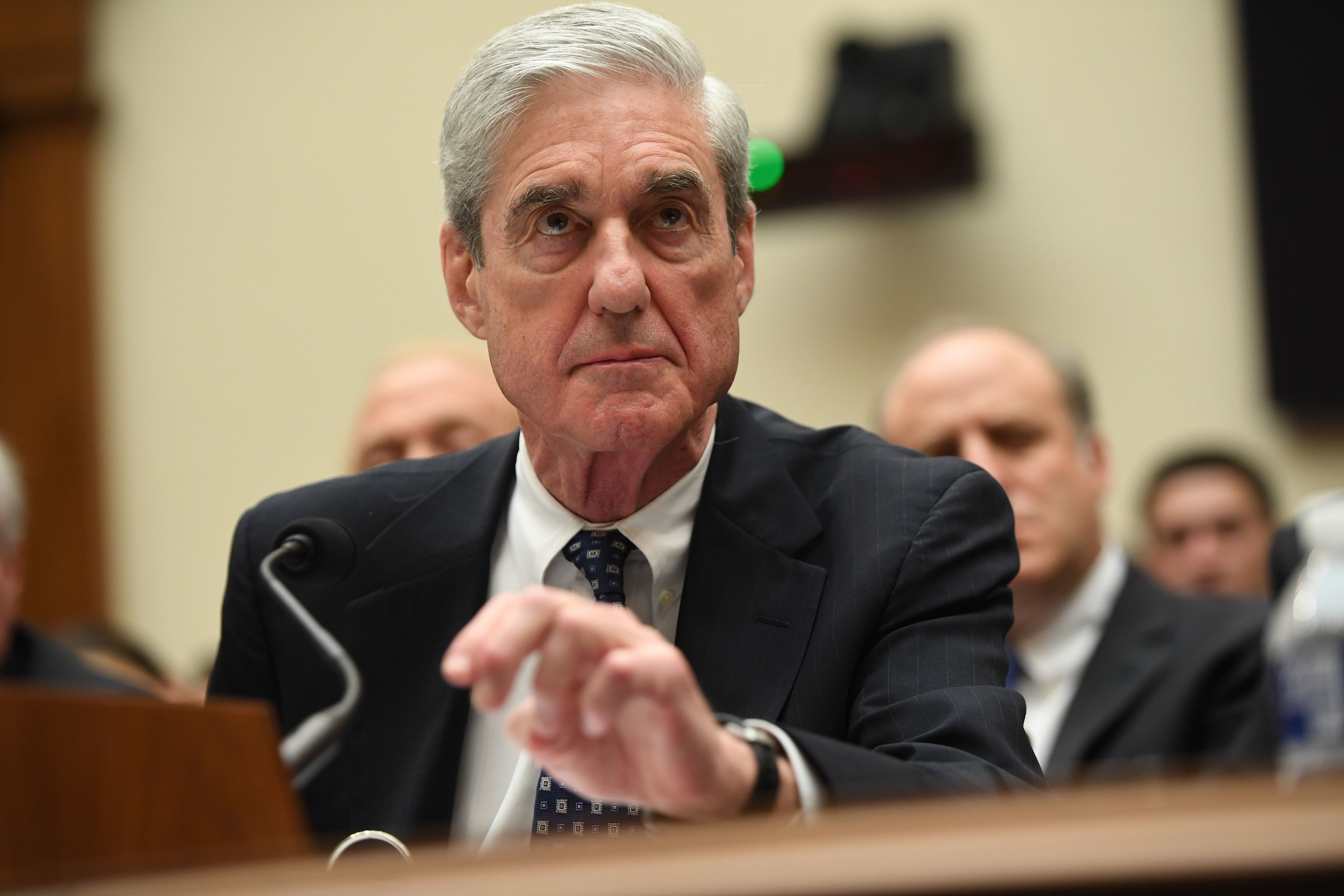 Former Special Prosecutor Robert Mueller testifies before Congress in Washington, DC. Credit: AFP File Photo