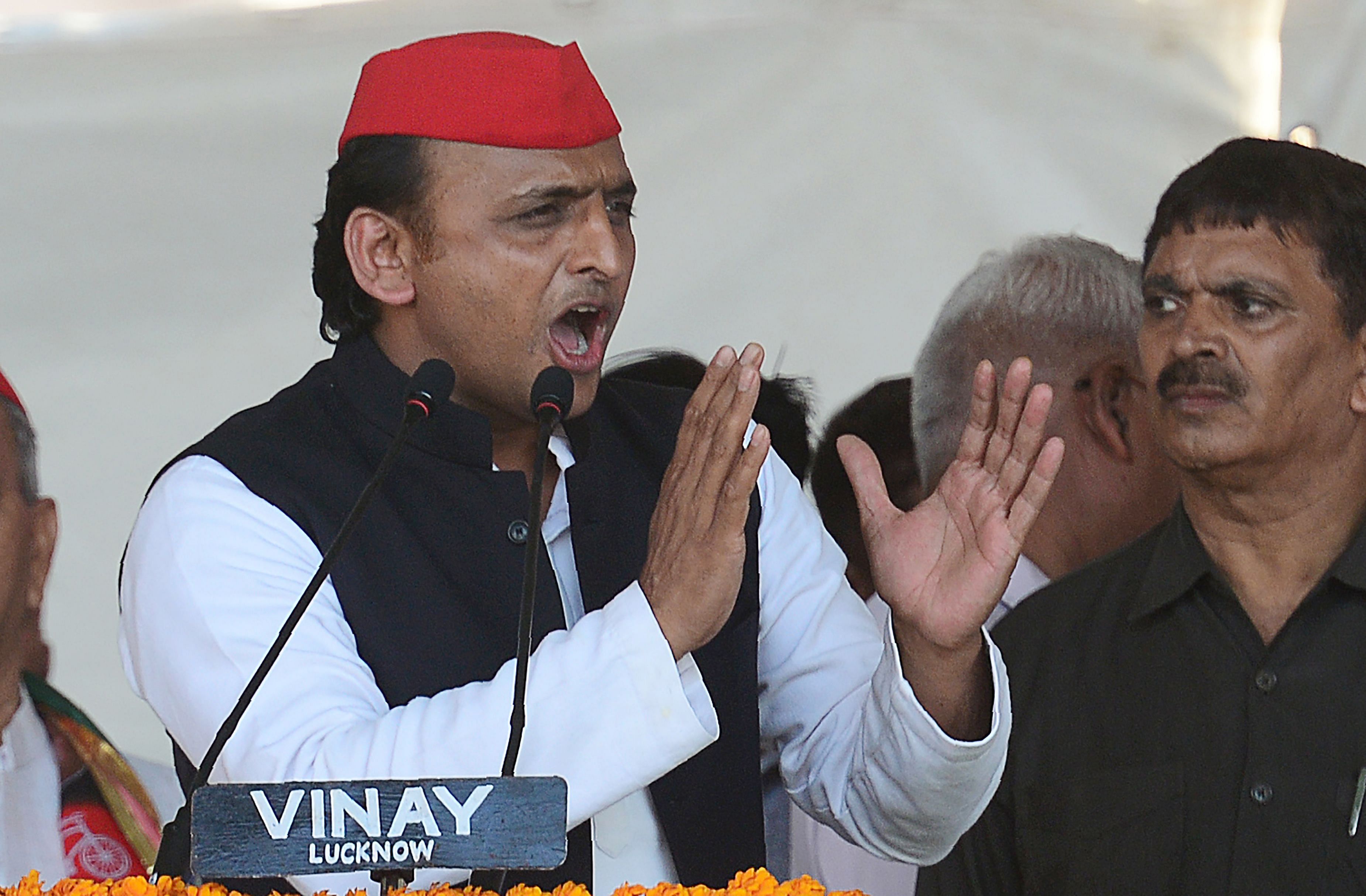Samajwadi Party supremo Akhilesh Yadav. Credit: AFP Photo