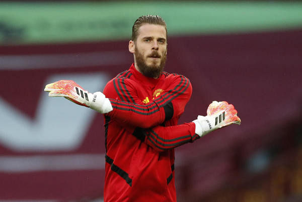 Manchester United Goalkeeper David De Gea. Credit: Reuters