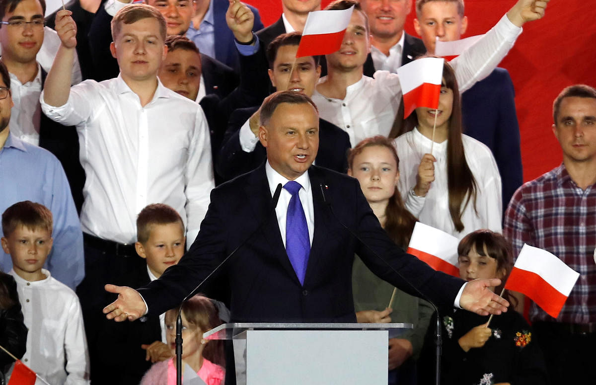 Poland President Andrzej Duda. Credit: Reuters Photo
