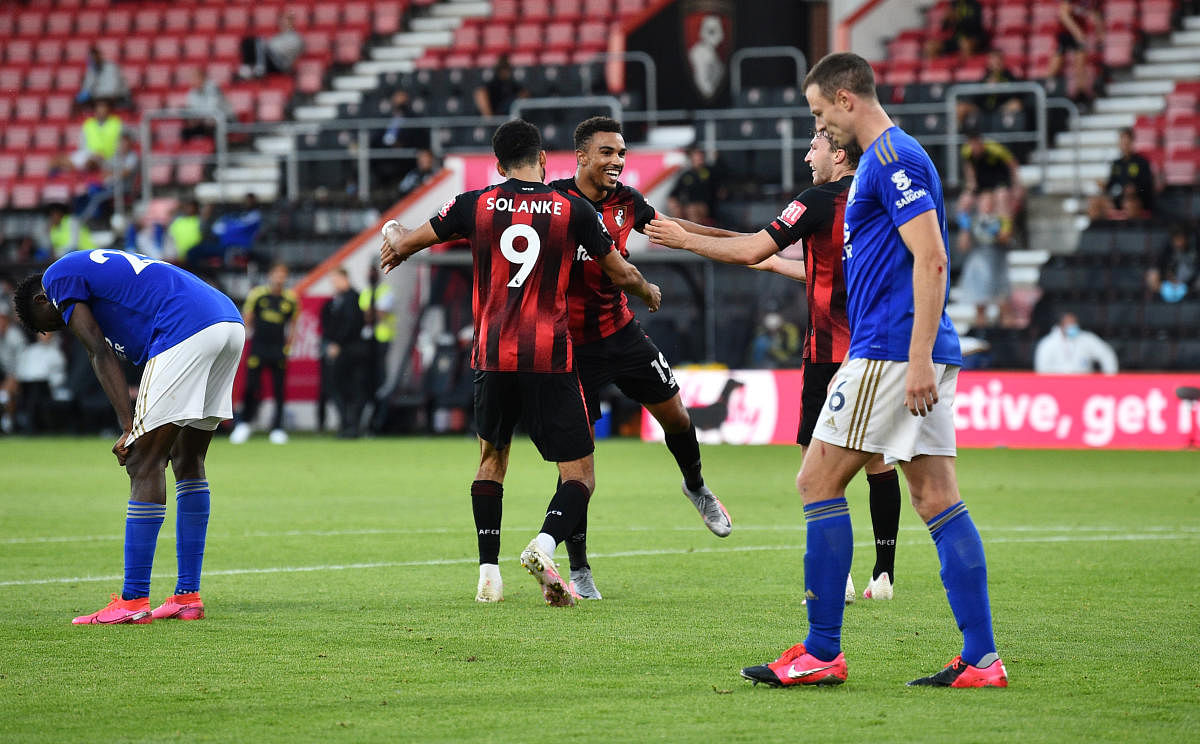 AFC Bournemouth v Leicester City (Reuters Photo)
