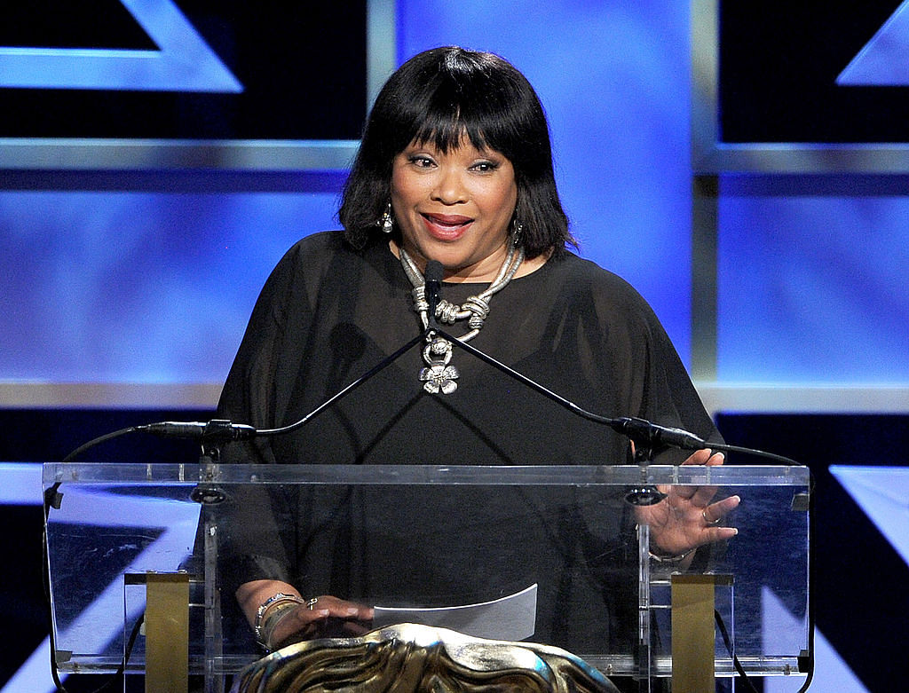Zindzi Mandela speaks onstage during the 2013 BAFTA LA Jaguar Britannia Awards presented by BBC America at The Beverly Hilton Hotel on November 9, 2013 in Beverly Hills, California. Credit: Getty Images