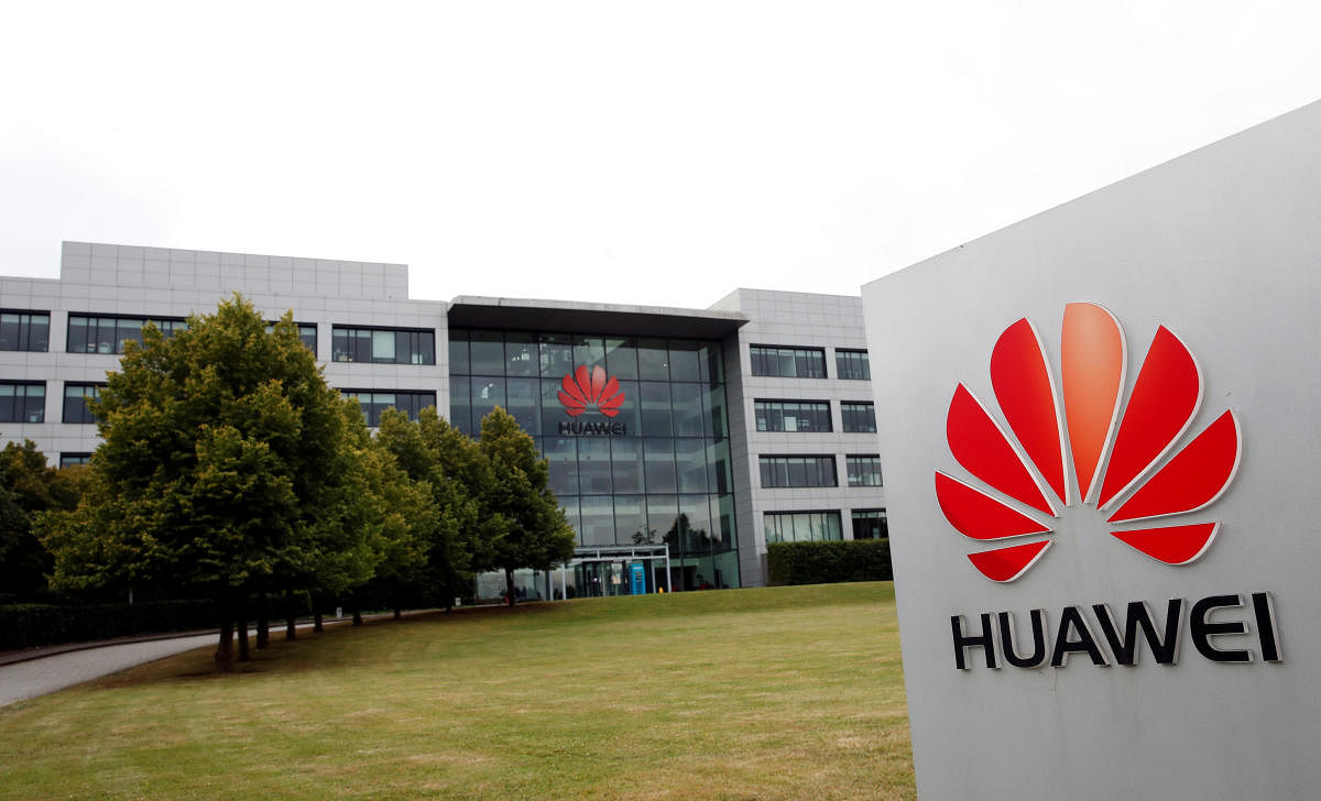 Huawei headquarters building in Reading, Britain. Credit: Reuters Photo