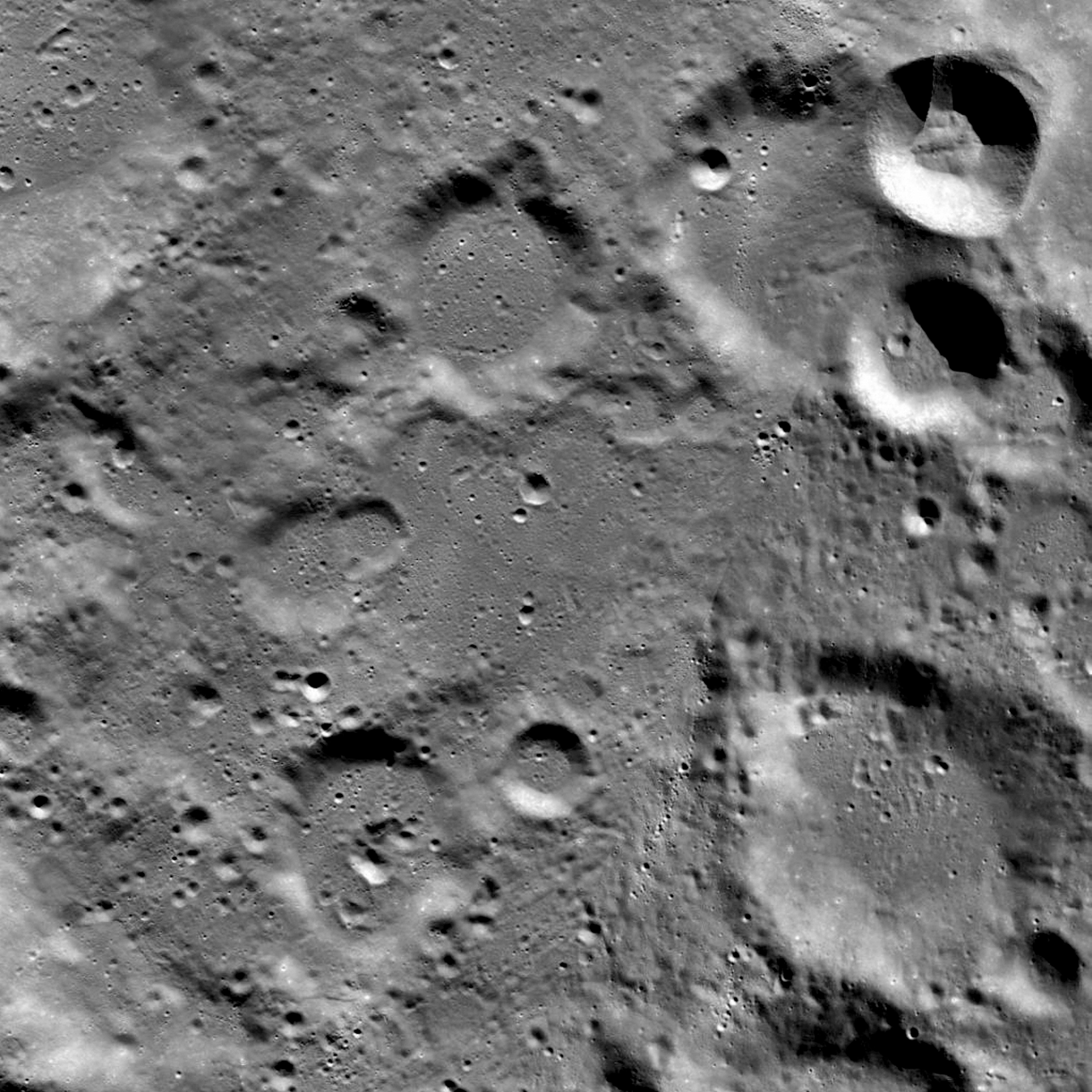 Surface of the moon. Credit: PTI Photo