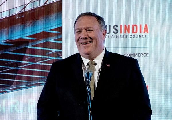 US Secretary of State Mike Pompeo to address the India Ideas Summit. Credit: AFP Photo