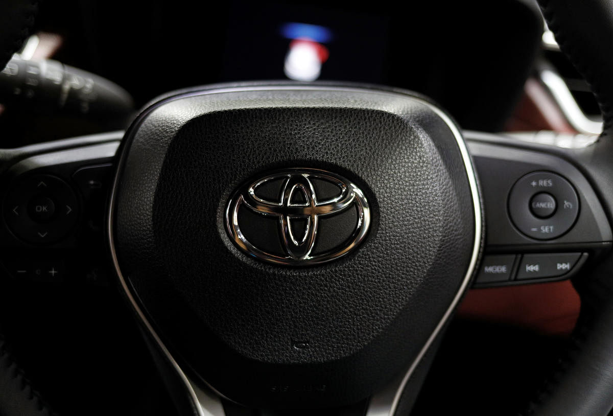 The Toyota emblem. Reuters Photo