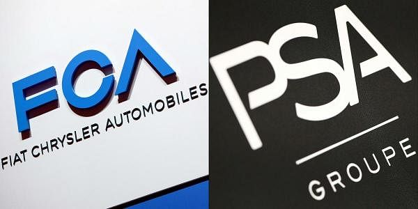 Fiat Chrysler Automobiles and Peugeot Citroen. Credit: AFP