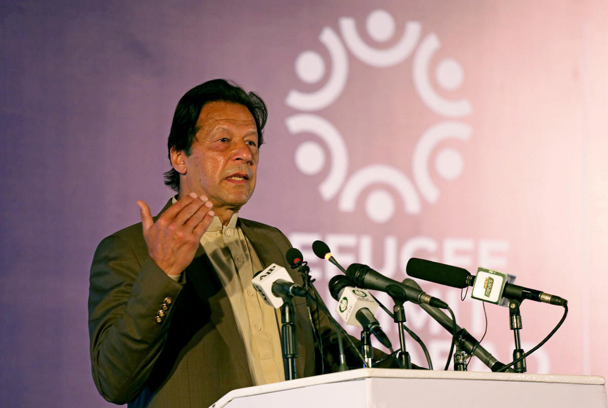 Pakistan's Prime Minister Imran Khan. Credit: Reuters 