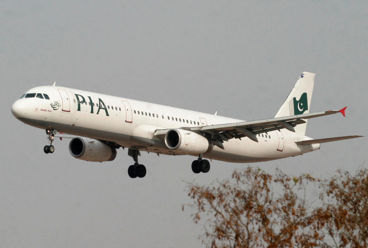  Pakistan International Airlines plane. Credit: Reuters 