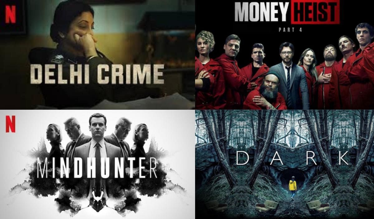 Some widely watched crime shows on OTT.