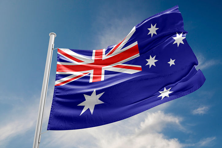 Australia flag. Credit: iStock 