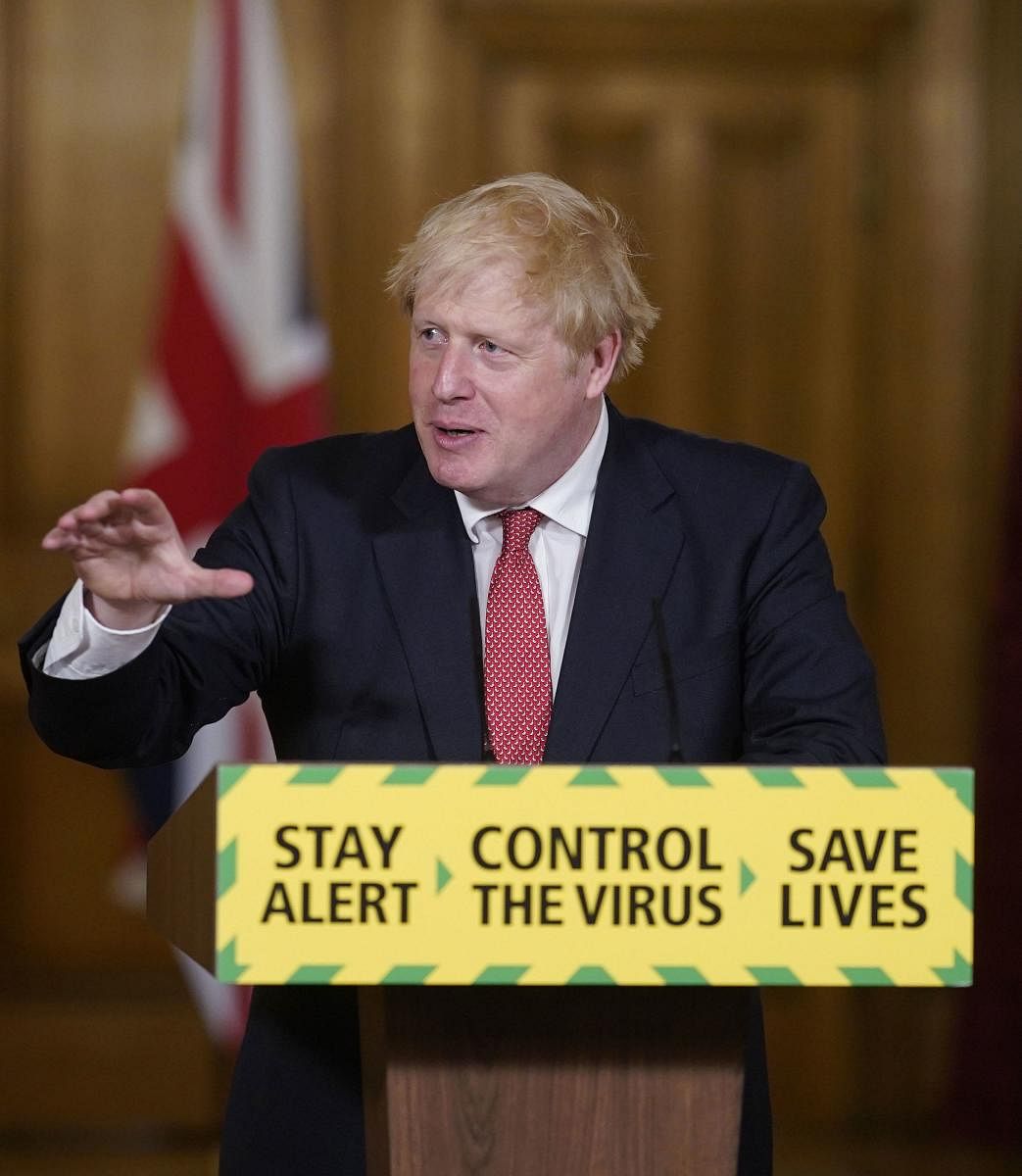 Britain's Prime Minister Boris Johnson. Credit: AP Photo