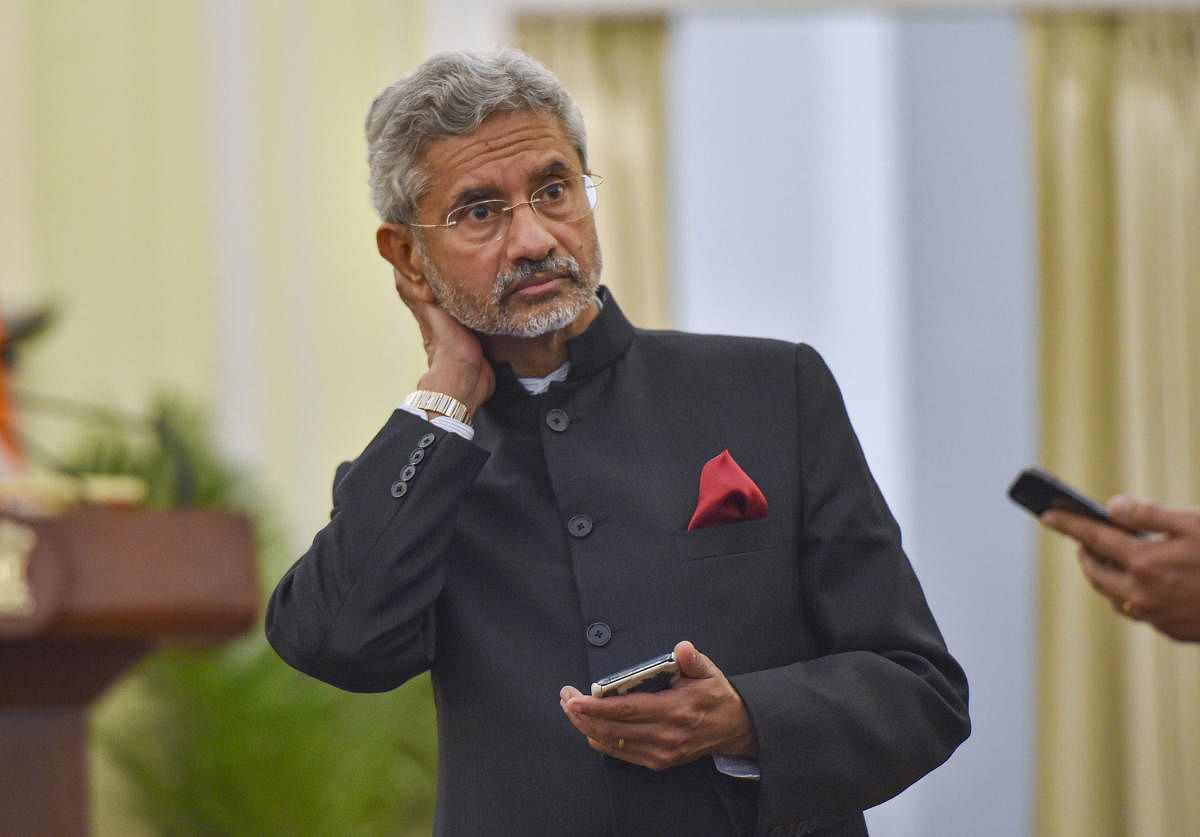 External Affairs Minister S Jaishankar. Credit: PTI