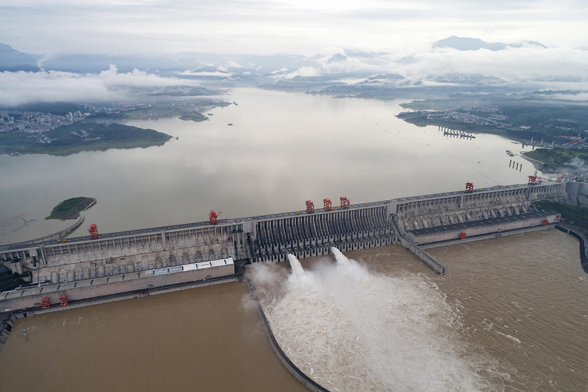 Engorged with more heavy rains, China's mighty Yangtze River is cresting again, bringing fears of further destruction as seasonal floods that already have left more than a hundred people dead or missing have grown in force since last month. Credit: AP Photo