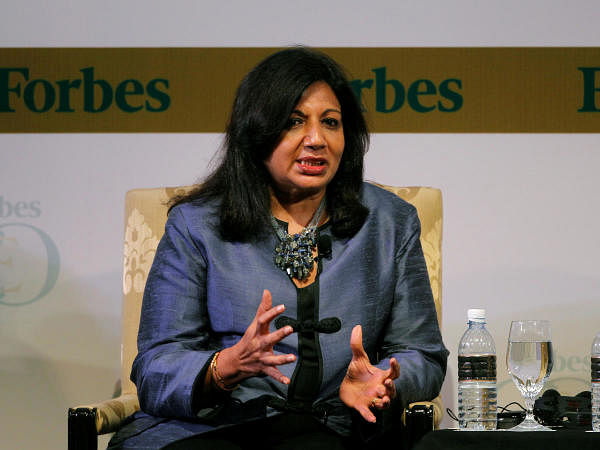 Biotechnology industry veteran Kiran Mazumdar-Shaw. Credit: Reuters Photo