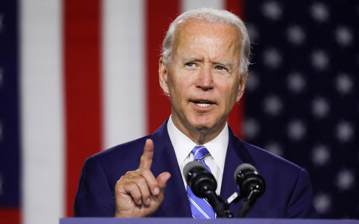 Democratic US presidential candidate and former Vice President Joe Biden. Credit: Reuters File Photo