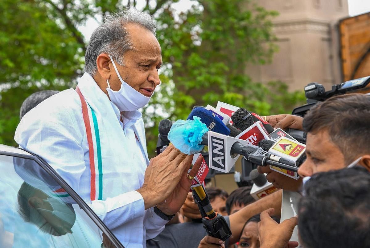 Ashok Gehlot. Credit: PTI