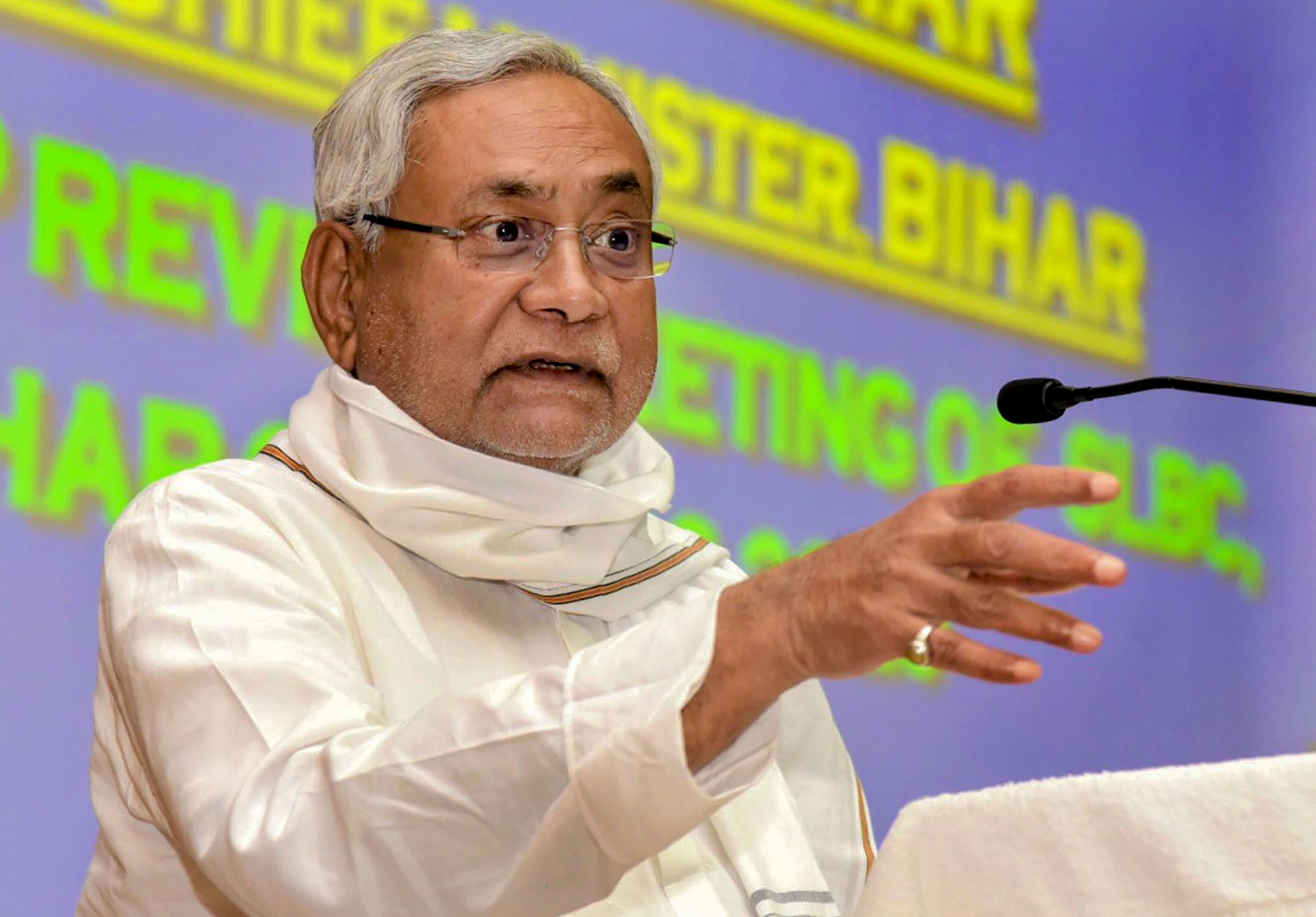 Bihar Chief Minister Nitish Kumar. Credit: PTI File Photo