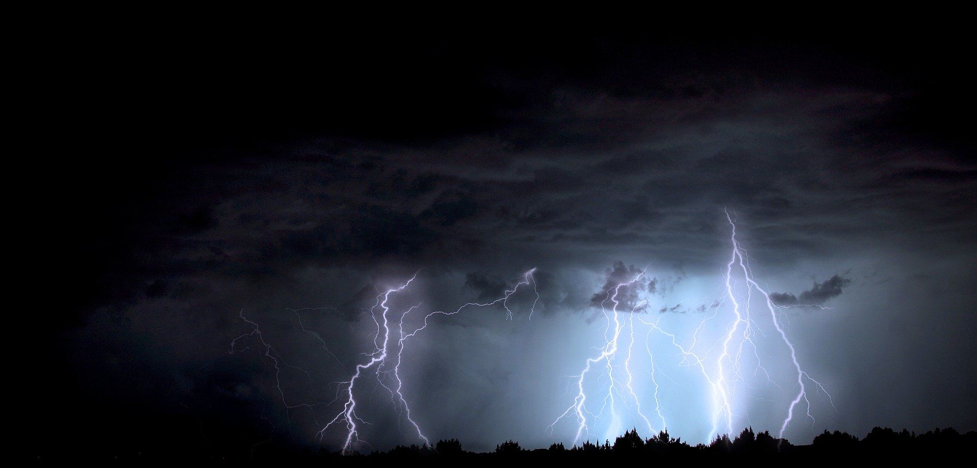 Lightning struck the Dhok Gumsar area in Surankote tehsil early Tuesday resulting in the death of two person. Representative image/Credit: Pixabay Image