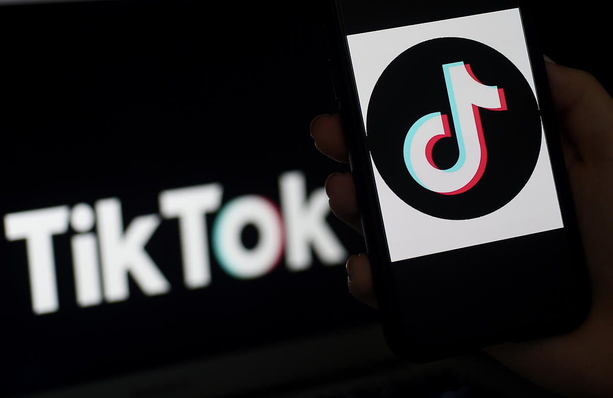 Logo for TikTok. Credit: AFP