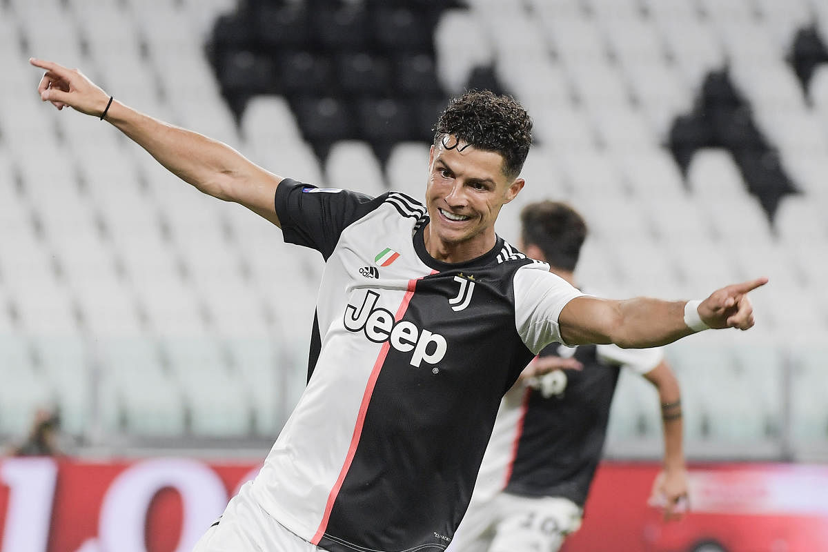  Juventus' Cristiano Ronaldo. Credit: AP Photo