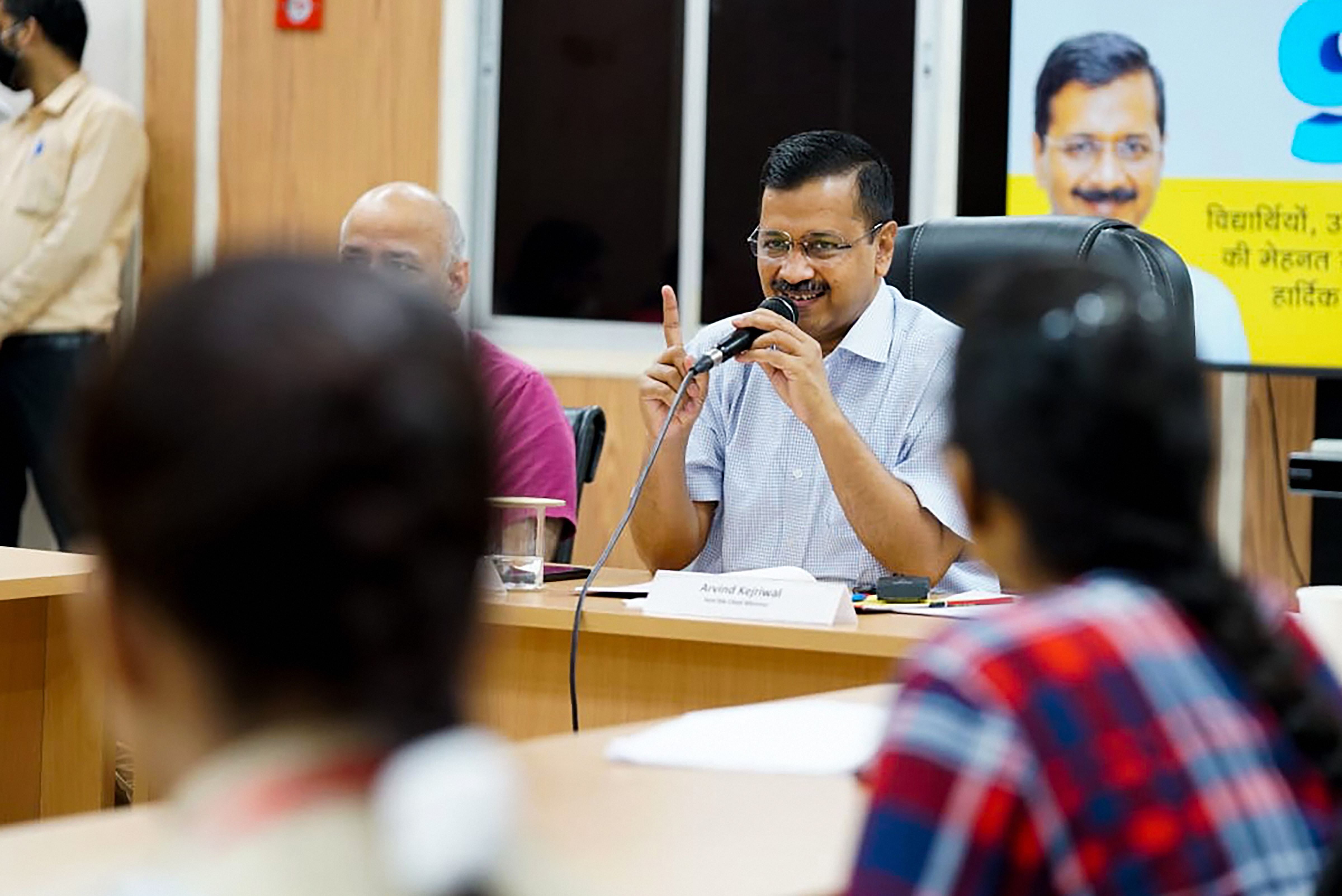 Delhi Chief Minister Arvind Kejriwal. Credits: PTI Photo