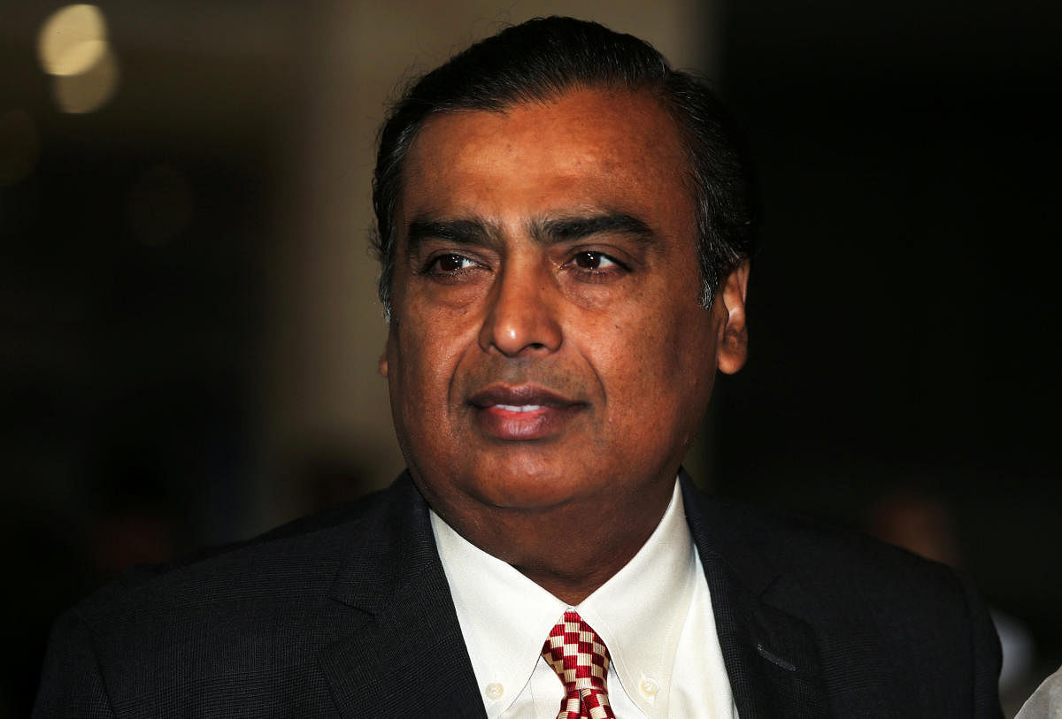 Mukesh Ambani, Chairman and Managing Director of Reliance Industries. (Reuters)