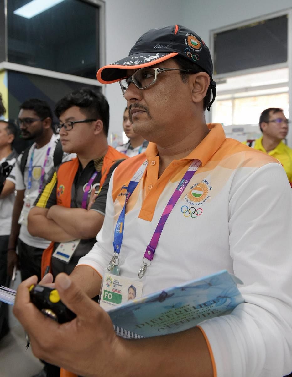 Top shooting coach Jaspal Rana believes one needs to be strict with youngsters in order to mould them into medal-winning shooters. PTI   