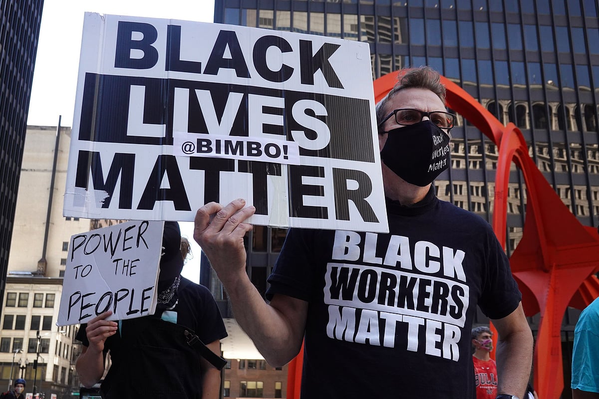 How one of America’s whitest cities became the center of B.L.M. protests
