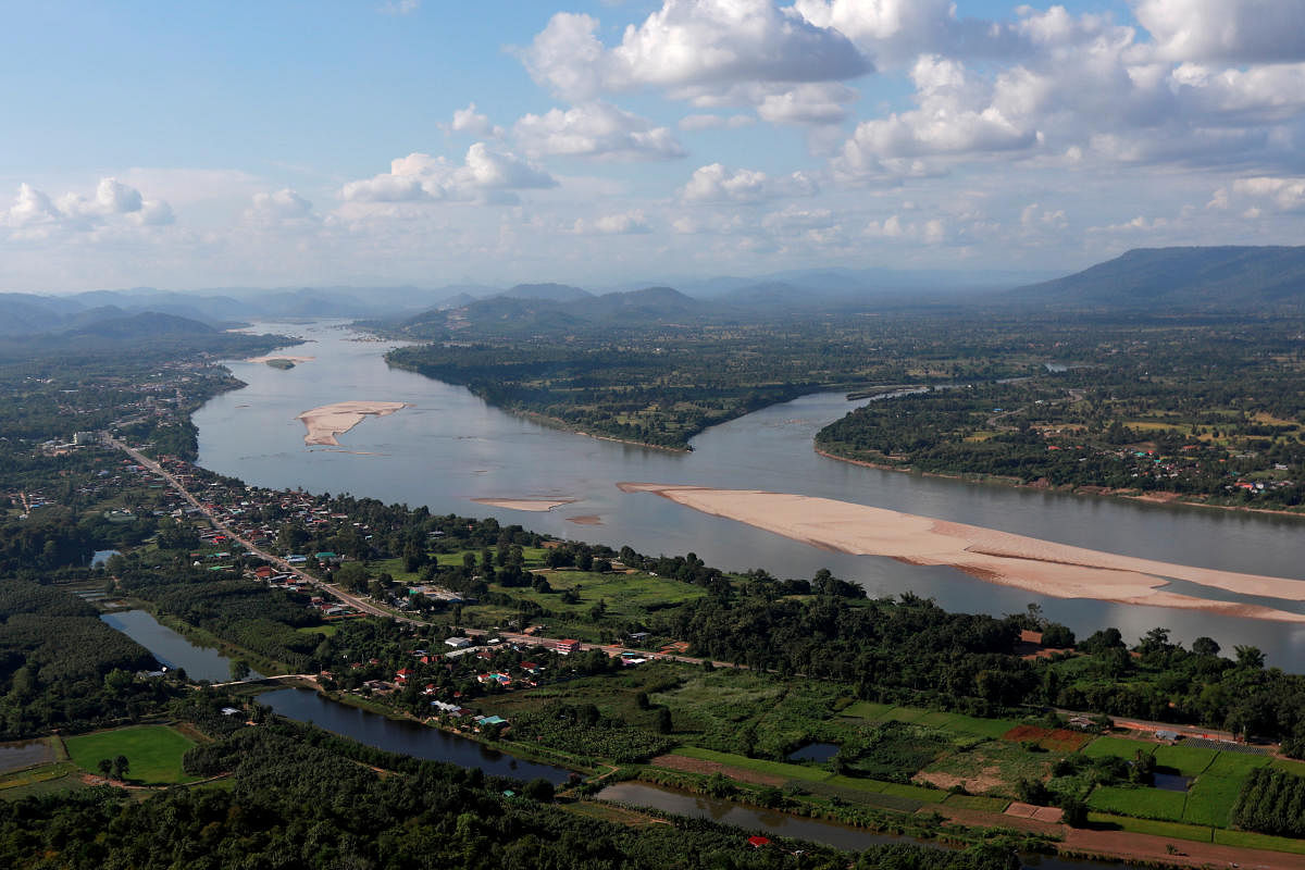 A view of the Mekong river. Photo Reuters