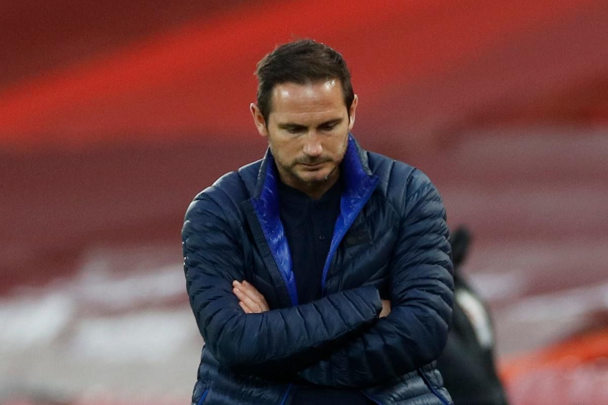 Chelsea's English head coach Frank Lampard. Credit: AFP