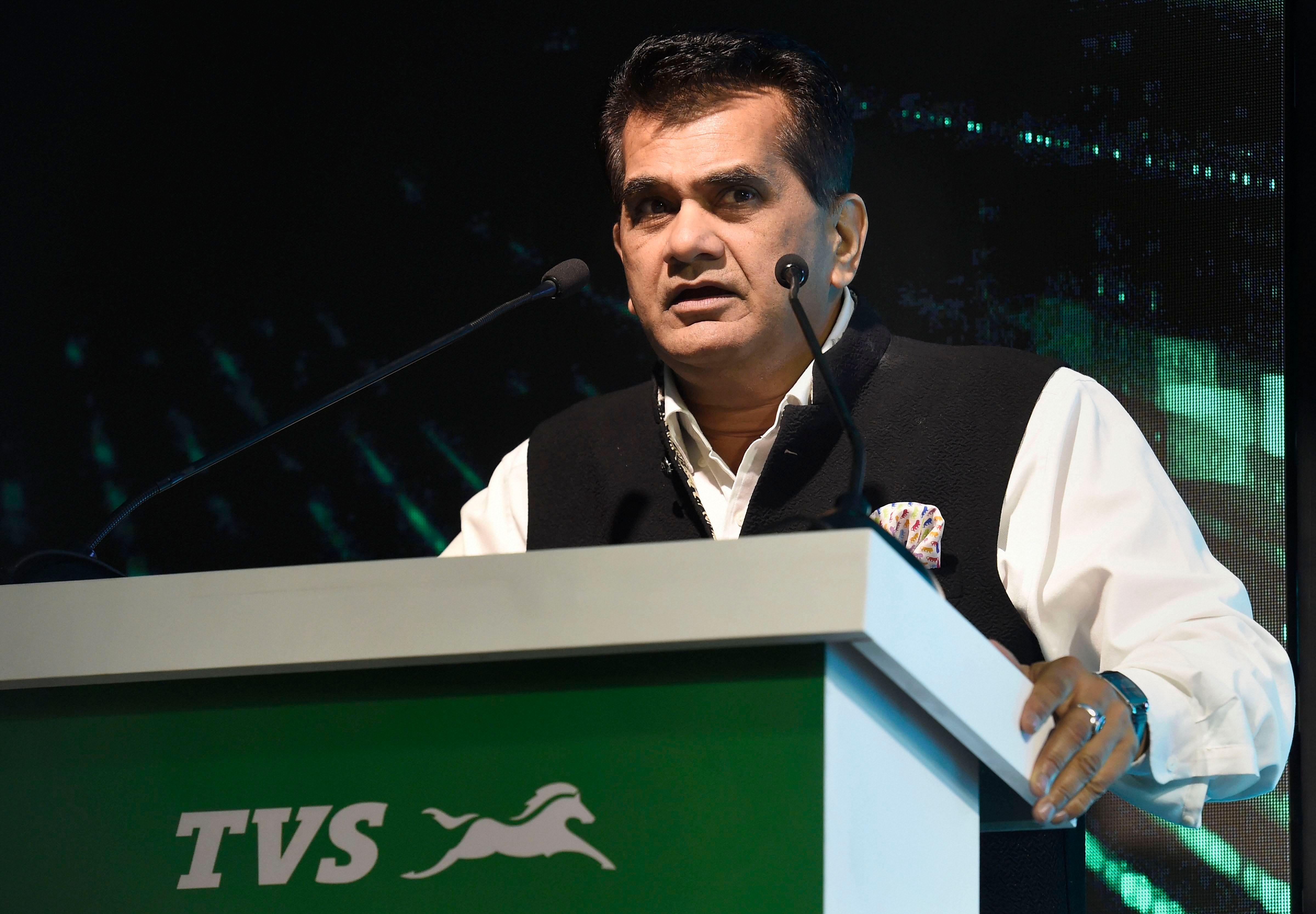 Amitabh Kant said India is working to boost the biotechnology sector under the flagship programmes like 'Make in India' and 'Startup India'.