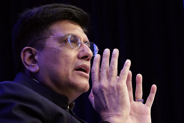 India's Minister of Railways and Minister of Commerce and Industry Piyush Goyal. Credit: Reuters Photo