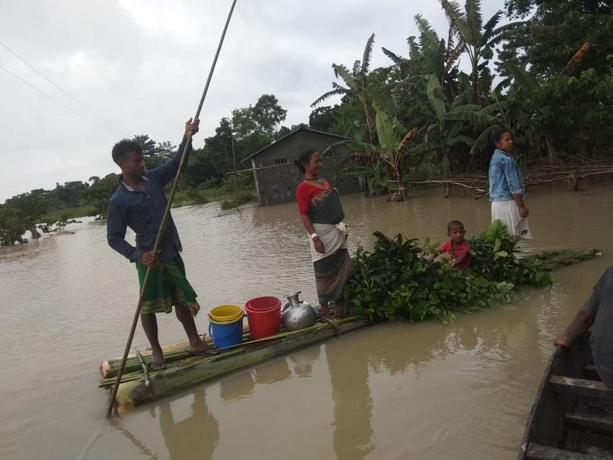  Children in flood-hit Dhemaji district in North Assam. Credit: Save the Children