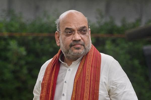 Union Home Minister Amit Shah will attend CRPF's raising day event. Credit: PTI Photo