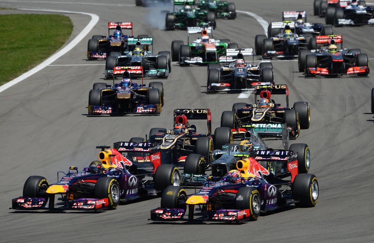 Formula One Grand Prix again. Credit: AFP File Photo