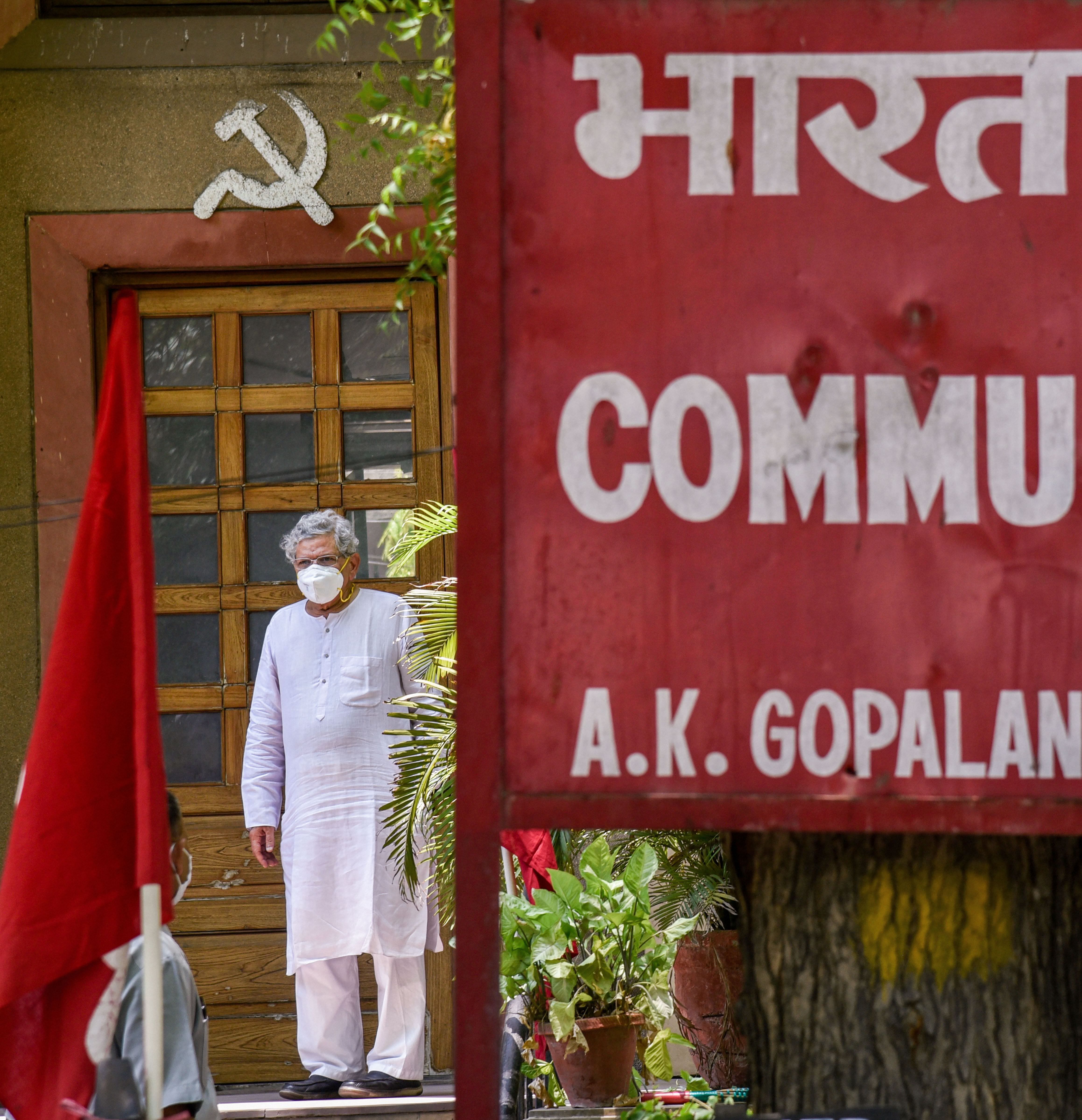 Communist Party of India (Marxist) CPI(M) General Secretary Sitaram Yechury. Credit: PTI Photo